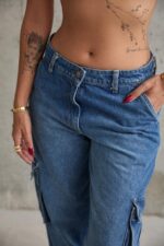 Jeans dama pe talie moderni
